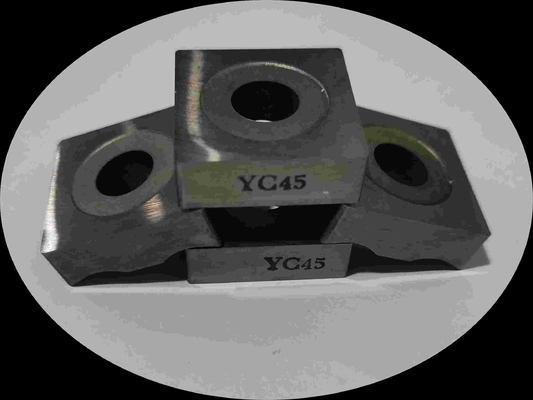 Токарный станок цементированного карбида WC Co CNC оборудует YC45 для лобового фрезерования